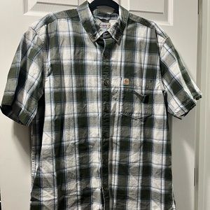 Carhartt large button up shirt